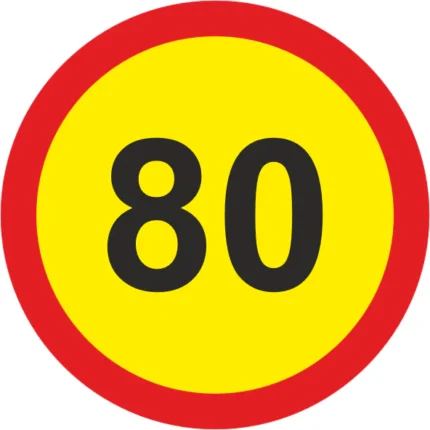 Tr201 circle 600mm 80km speed limit 430x430